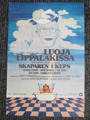 Luoja lippalakissa (Carl Reiner, 1977) vanha elokuvajuliste
