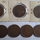10 penniä 1910, -11, 2x-14, -15, 3x-16, -17 - pikkukuva 2