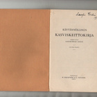 Käytännöllinen kasviskeittokirja, 1927, nid., 3.p., K3 - pikkukuva 2