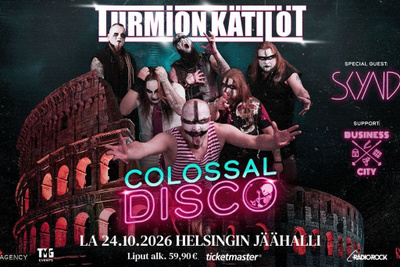 Turmion Kätilöt - Colossal Disco permantolippu K18