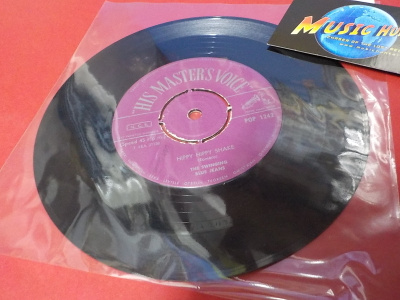 THE SWINGING BLUE JEANS - HIPPY HIPPY SHAKE VG+ 7'' SINGLE