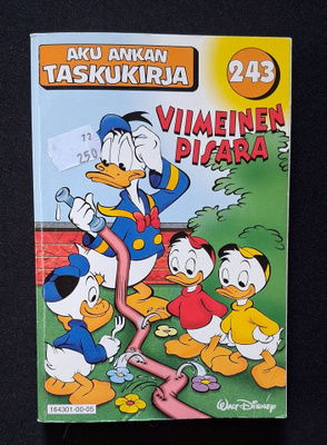 Aku Ankan taskukirja 243 Viimeinen pisara