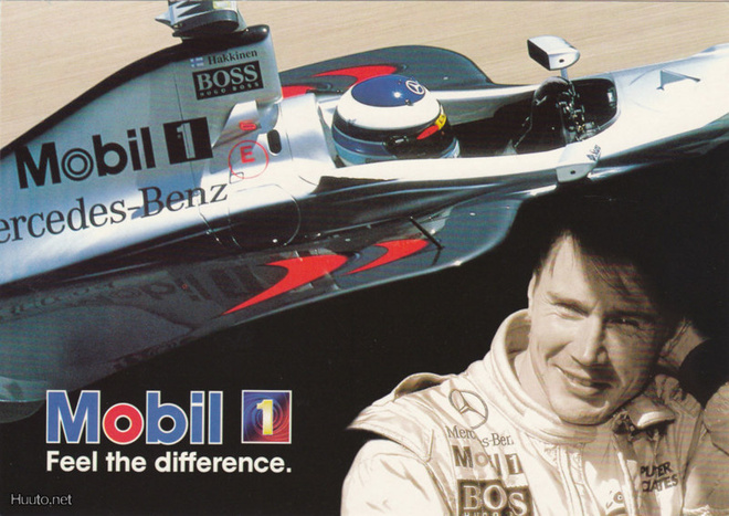 AUTOKORTTI - MIKA HÄKKINEN JA McLAREN - 2