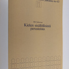 Olli Sulamaa : Kielen sisällöllisistä perusteista - pikkukuva 1
