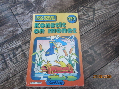Aku Ankan taskukirja 151 - Konstit on monet (1.painos)