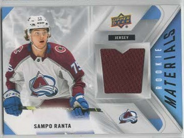 Sampo Ranta 21-22 UD Rookie Materials RM-SR