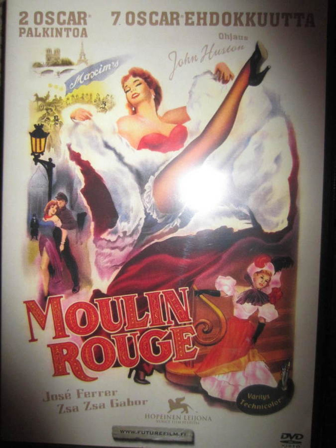 John Hustonin Moulin Rouge (1947) DVD