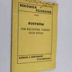 Chr. Jac. Boström : Om religion, vishet och dygd - pikkukuva 1