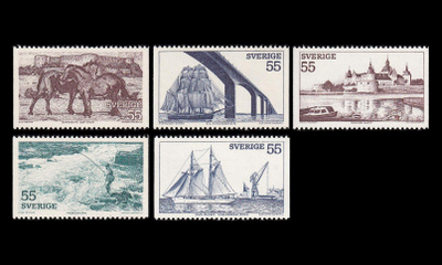 Ruotsi 752-6 ** Turismi (1972)