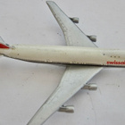 VANHA Malli Lentokone Boeing 747 Swissair Metallia Saksa - pikkukuva 2