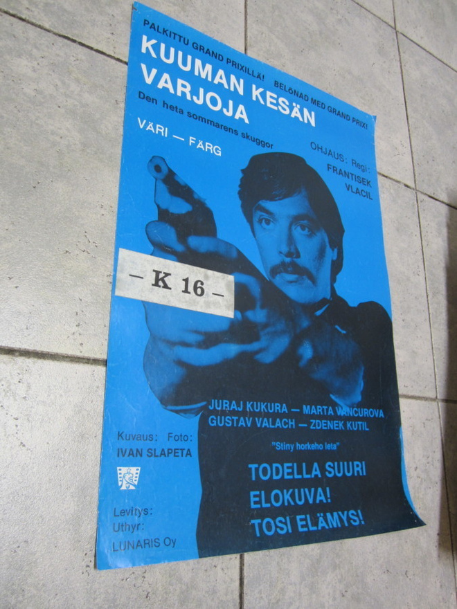 VANHA ORIG ELOKUVAJULISTE 70? LUVULTA