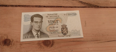 Belgia 20 francs