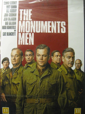 THE MONUMENTS MEN DVD UUSI