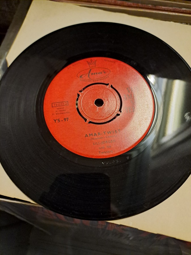 Amar Twist vinyylisingle 1962