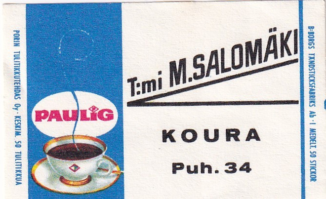 Koura, T:mi M. Salomäki, Paulig  , 8/12