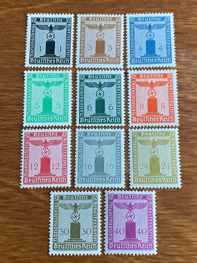 SAKSA REICH 1938 VIRKAMIESMERKKI SARJA**