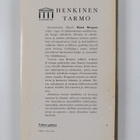 Henri Bergson : Henkinen tarmo - pikkukuva 2