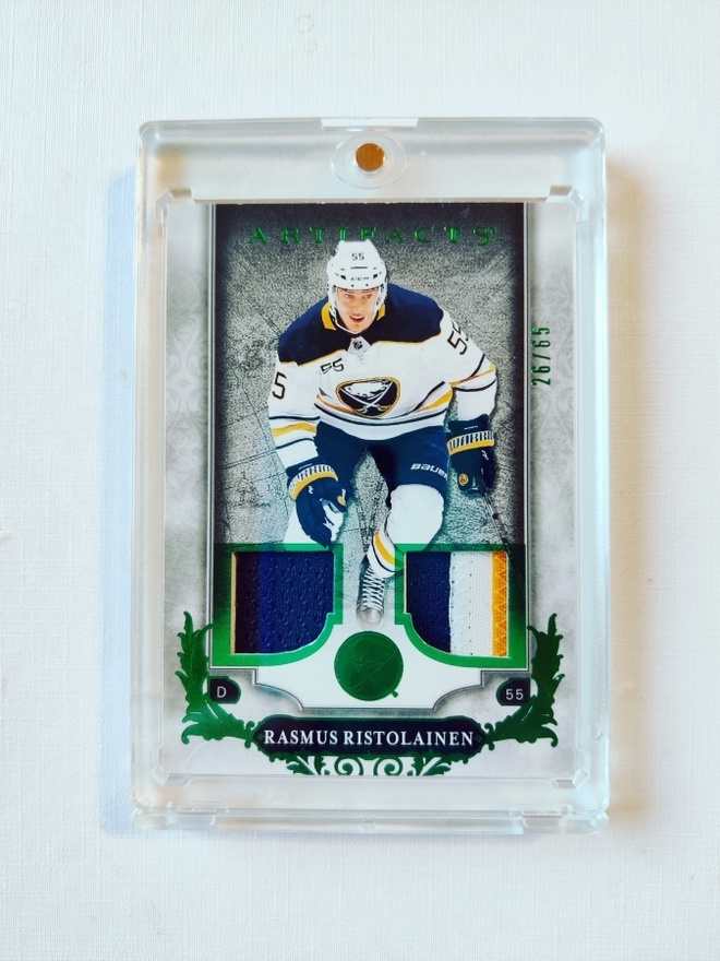 Rasmus Ristolainen - 18-19 Artifacts Emerald Patch /65