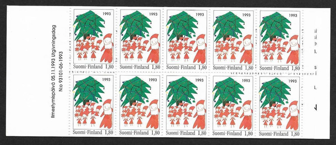 Joulu 1993 (LAPE 10x1228 ; V23) ** vihko