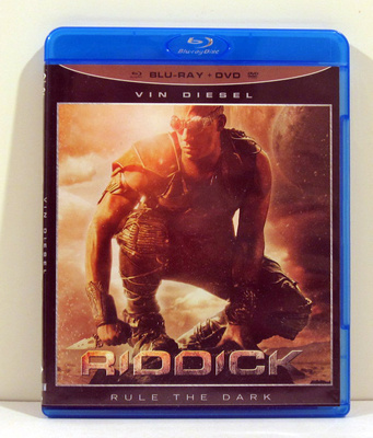 Riddick rule the dark (blu-ray ja dvd)