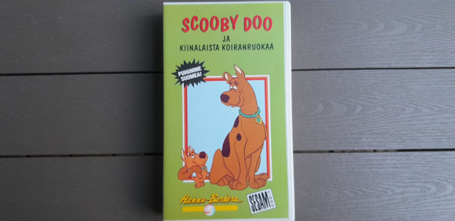 VHS: Scooby Doo Ja Kiinalaista Koiranruokaa (1980/1989)