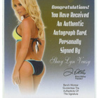 BW Industry Summit 2012 Shay Lyn Veasy Autograph /25 - pikkukuva 2
