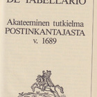 Matthias Smederus: De tabellario - pikkukuva 1