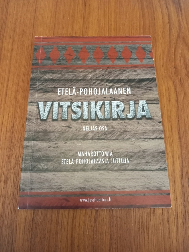 Etelä-Pohojalaanen vitsikirja - maharottomia etelä-pohojalaa