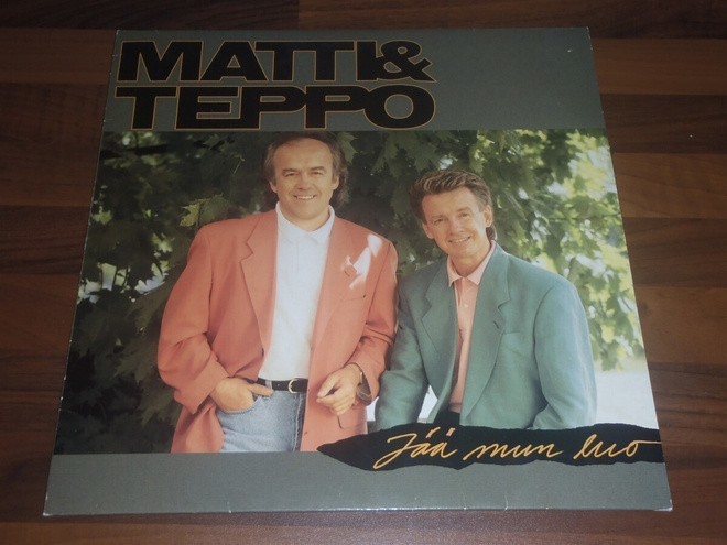 MATTI & TEPPO - JÄÄ MUN LUO ( LP . VINYYLI )