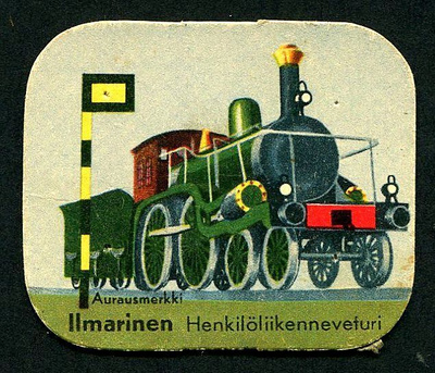Kahvilappu ILMARINEN Henkilöveturi