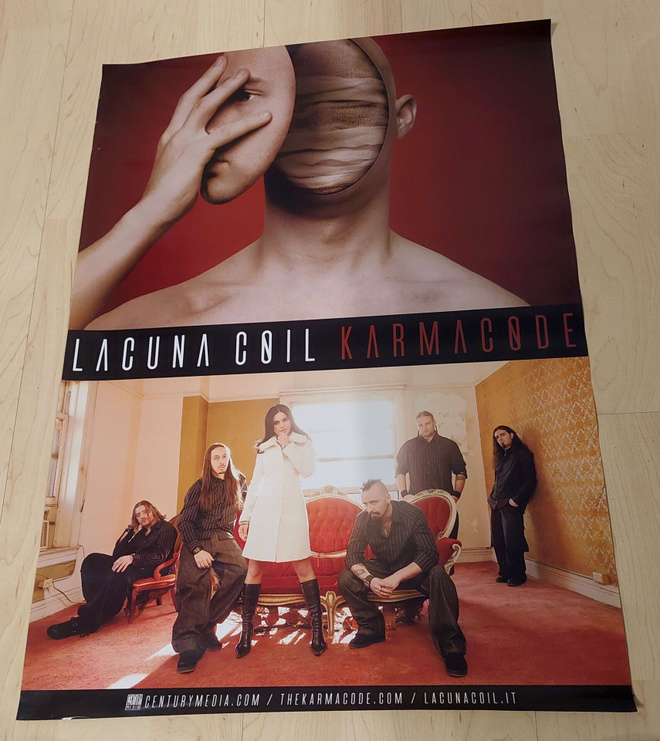 Lacuna Coil : Juliste 20 vuoden takaa