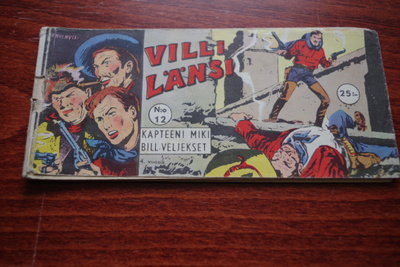 Villi länsi, Kapteeni Miki 12 /1957