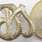 VANHA Monogrammi JN Kaunis - pikkukuva 1