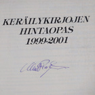 Martti Pöyhönen : Keräilykirjojen hintaopas 1999-2001 (si... - pikkukuva 3