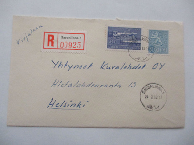 1962 Savonlinna 1 R kuori