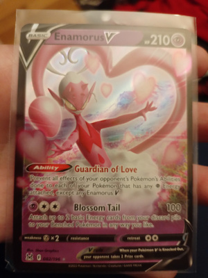 Enamorus V 082/196 Lost Origin card