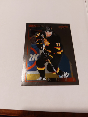 1995-96 Score Black Ice #135 Pavel Bure