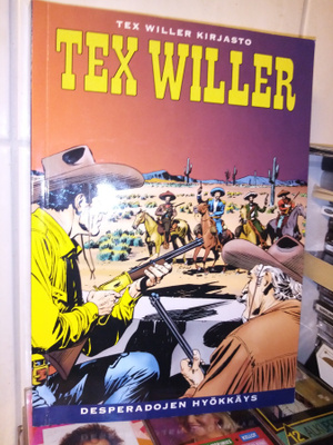 Tex Willer kirjasto 61 Desperadojen hyökkäys ( SIS POSTIKULU