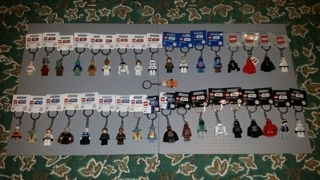 Lego Avaimenperäkokoelma 36Kpl ( Star Wars )