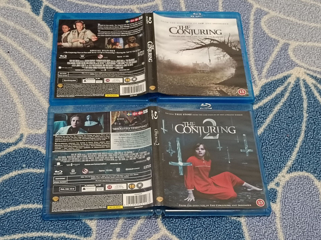 The Conjuring 1 & 2 Blu-Ray