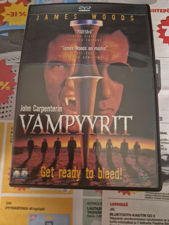 Vampyyrit ( John Carpenterin vampyyrit) DVD