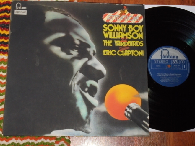 SONNY BOY WILLIAMSON & YARDBIRDS - Attention - LP 1975 EX-
