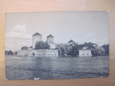 VANHA Postikortti Savonlinna 1944