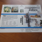 Jääasema Zebra VHS-kansipaperi (Esselte Video) - pikkukuva 1