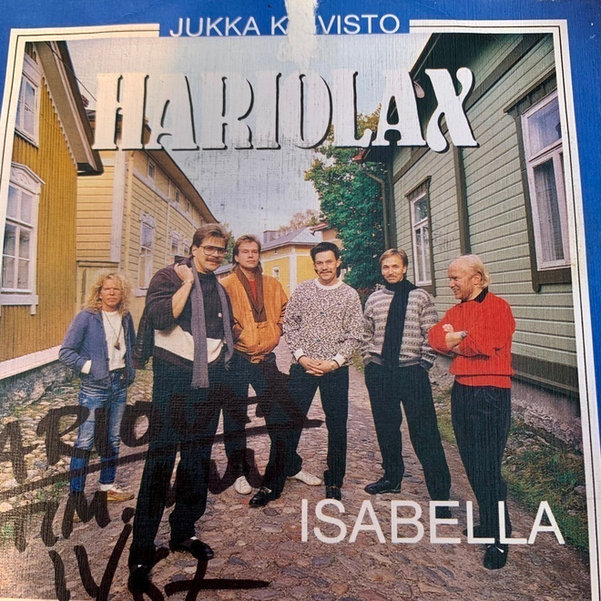 HARIOLAX: Isabella * Koko yö .* FIN 1987