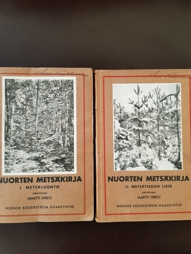 Nuorten metsäkirja 1-2