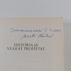 Martti Häikiö : Historia ja väärät profeetat : Kirjoituks... - pikkukuva 3