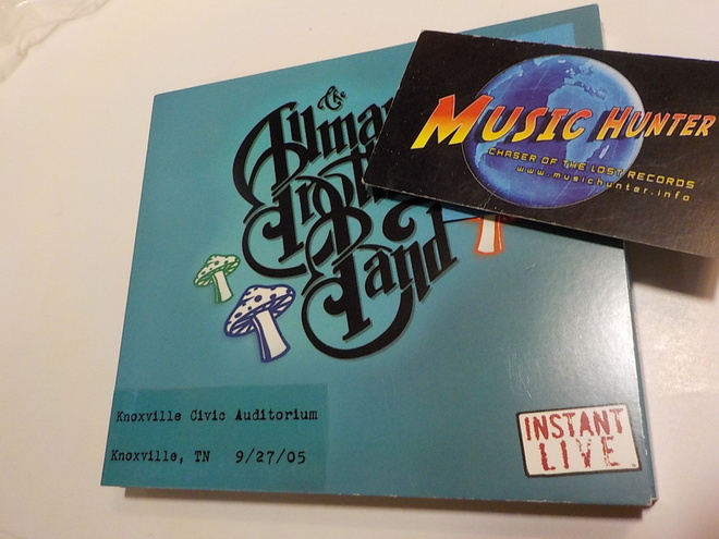 THE ALLMAN BROTHERS BAND - LIVE 9/27/05 3CD-R