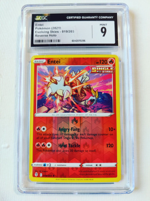 Entei Evolving Skies 019/203 CGC 9