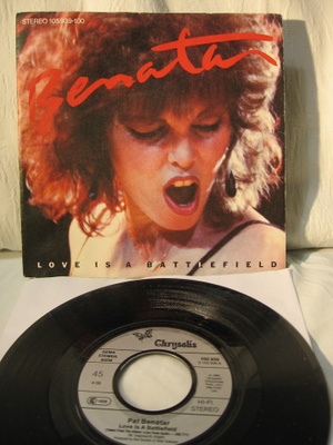 Pat Benatar: Love Is A Battlefield 7"